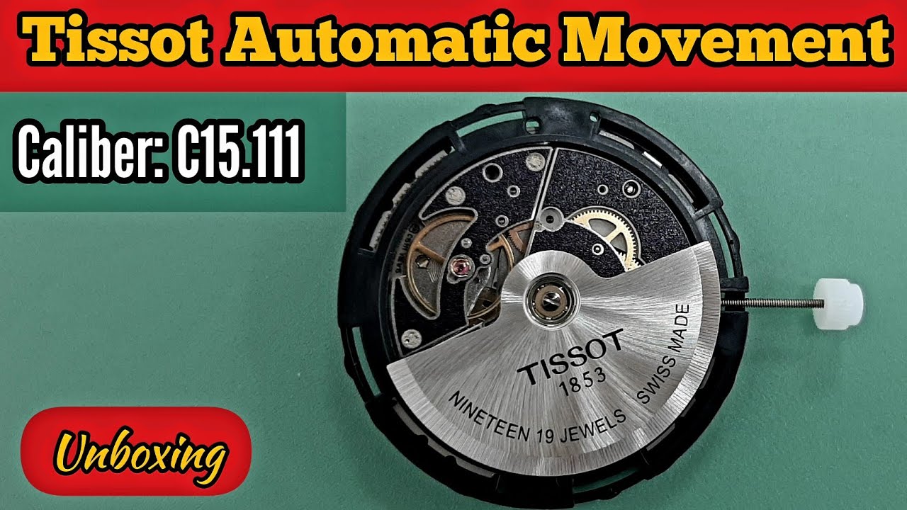 Tissot Everytime SwissMatic ETA C15.111 Automatic Watch Movement Unboxing | Watch Repair | SolimBD