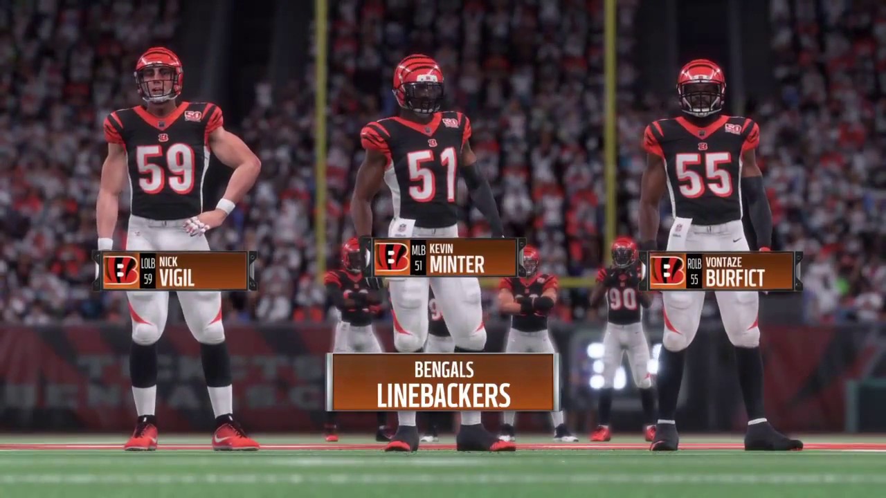 Madden 18 - Pittsburgh Steelers vs Cincinnati Bengals - Full Game Simulation Nation