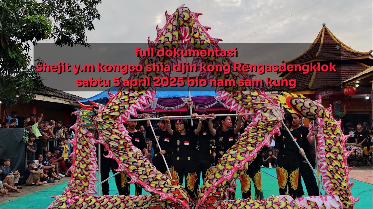 Full dokumentasi peringatan shejit shia djin kong bio nam sam kung Rengasdengklok 5 April 2025