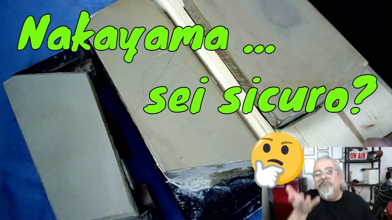 Заточка бритвы. Тест Сёбудани против Накаямы против Нарутаки. Все они выигрывают.