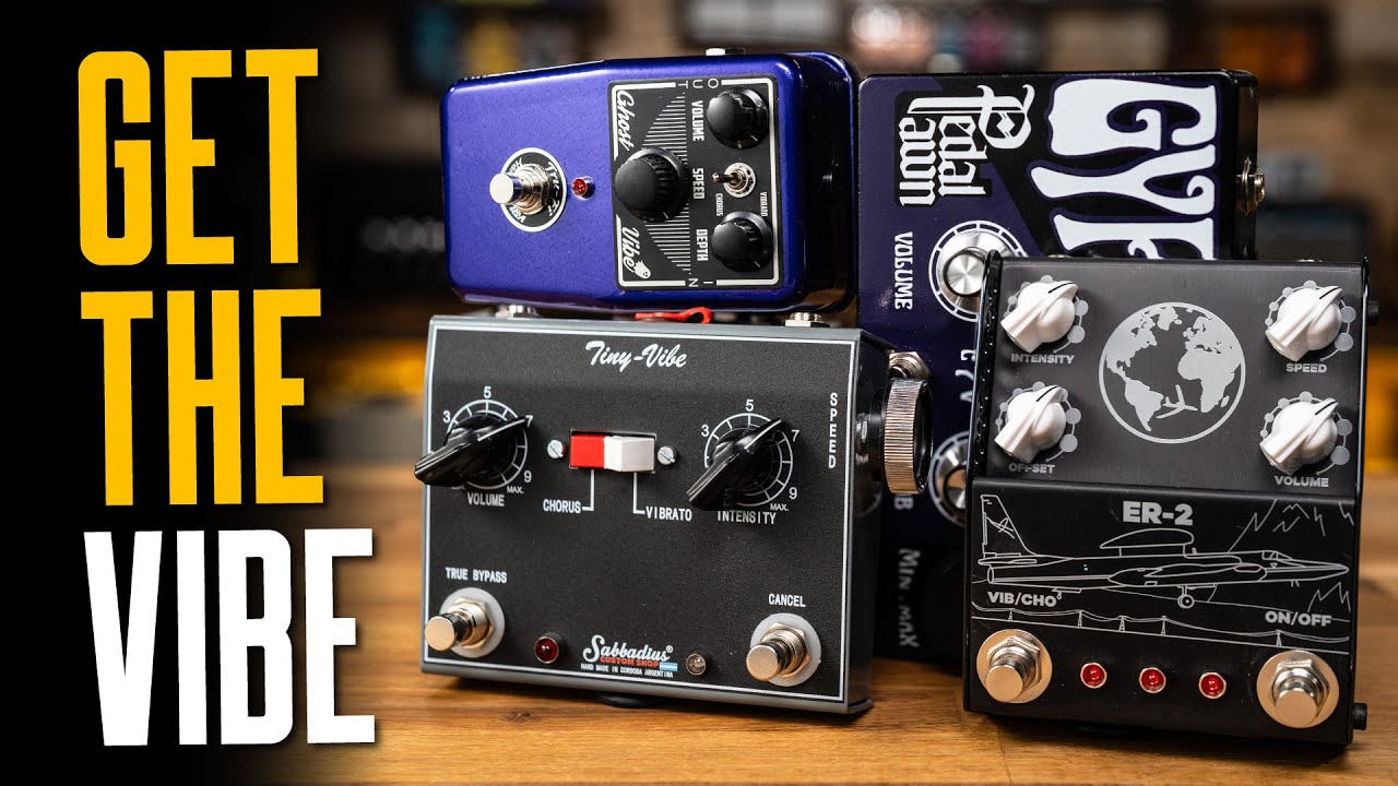 It's A Vibe [Thorpy ER-2, Pedal Pawn Gypsy Vibe, Sabbadius Tiny-Vibe 68 & 69, Tru-Fi Ghost Vibe]