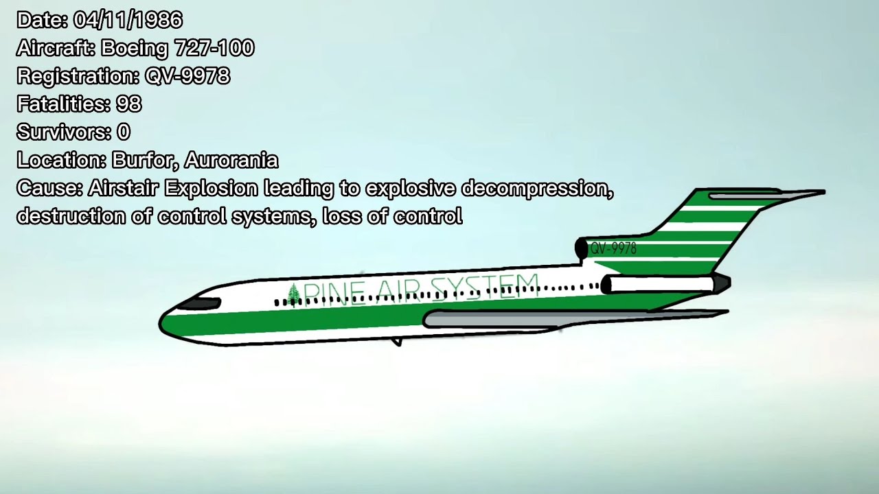 Top 4 Deadliest Pine Air Crashes (Fictional)