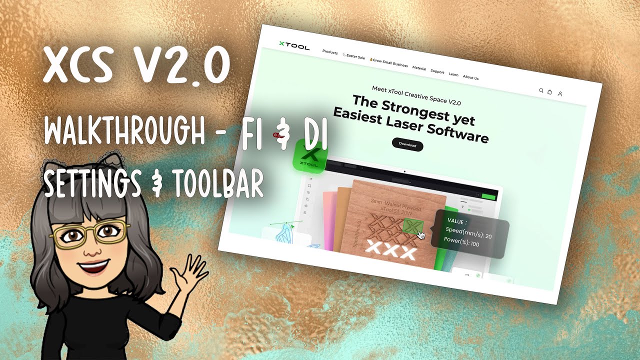 XCS V2.0 Features overview  -  Settings and Toolbar - March 2024