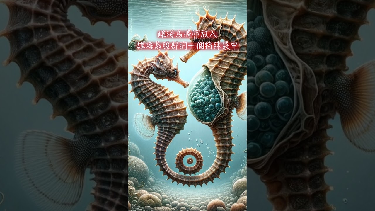你知道海馬是唯一由雄性懷孕和生產的動物嗎？｜晚安故事集