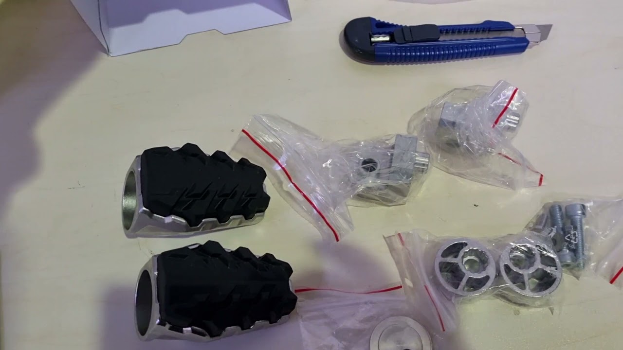 Yamaha Tenere 700 Adventure Footrest Kit install
