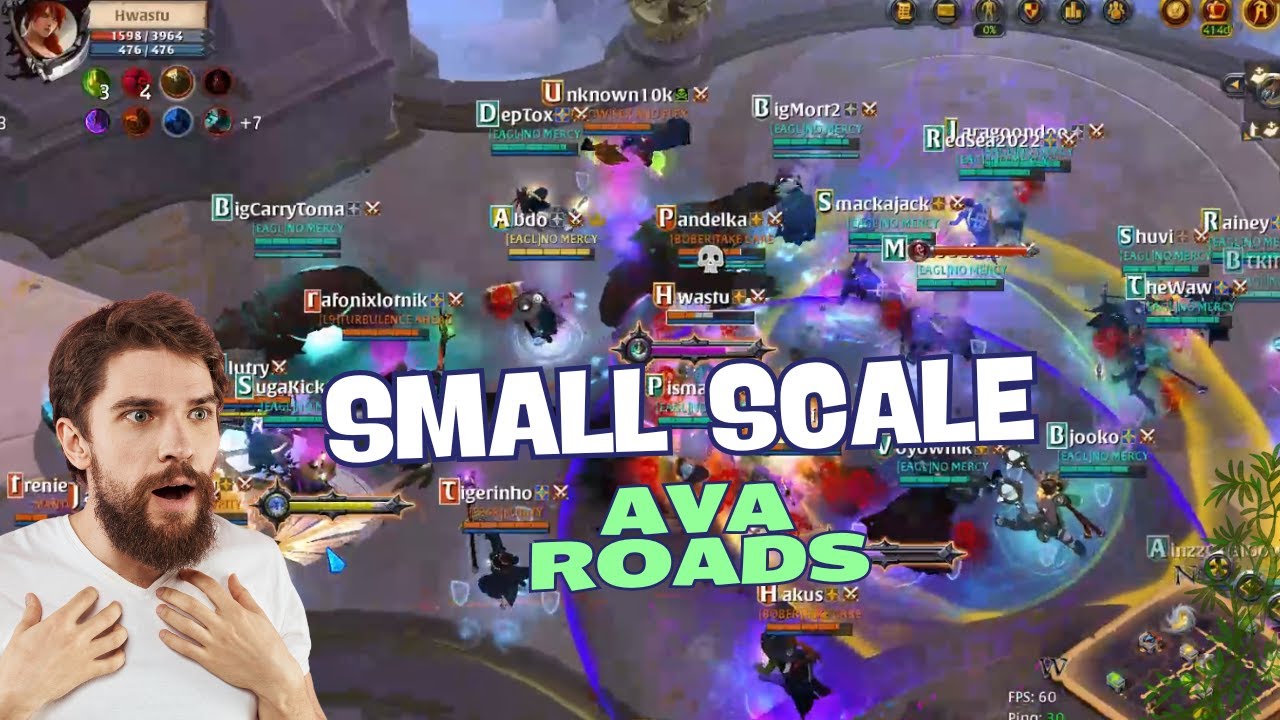 IS AVA ROAD DEAD? 🔥 INSANE SMALL SCALE PVP 🔥 ALBION ONLINE
