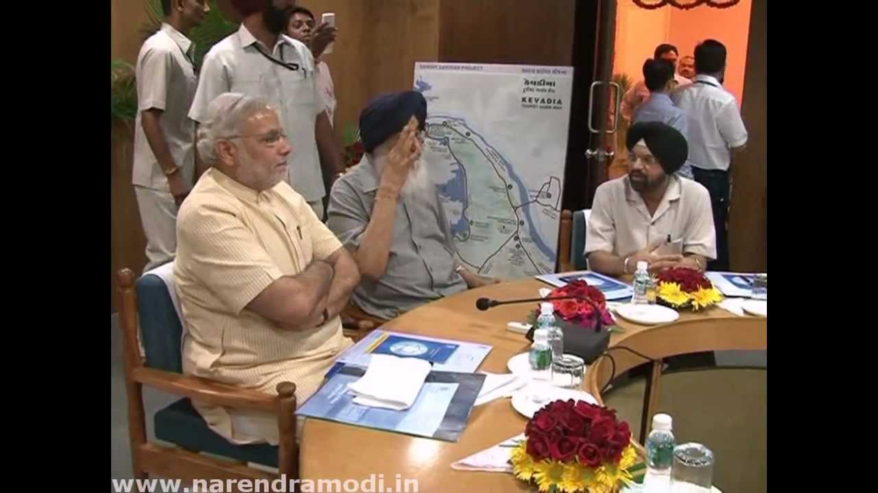 Punjab CM Parkash Singh Badal meets Narendra Modi