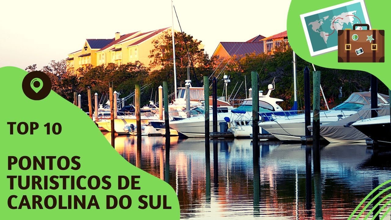 O que fazer em Carolina do Sul: 10 pontos tur&iacute;sticos mais visitados! #estadosunidos #carolinadosul