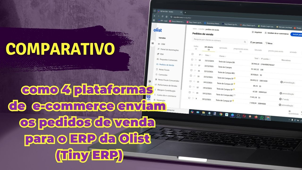 Bagy, Nuvemshop, Tray ou Wbuy? Veja como os pedidos chegam no ERP da Olist
