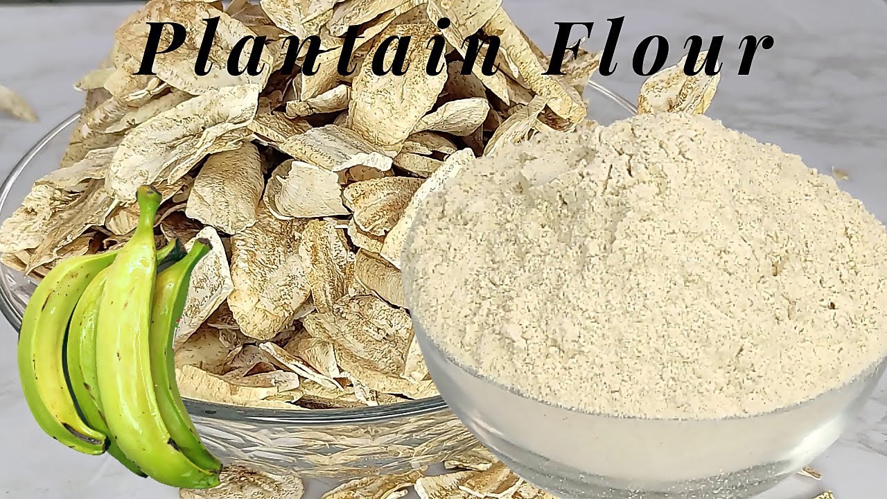 Easiest  Way to Make Plantain Amala Flour / Elubo / Fufu 👍
