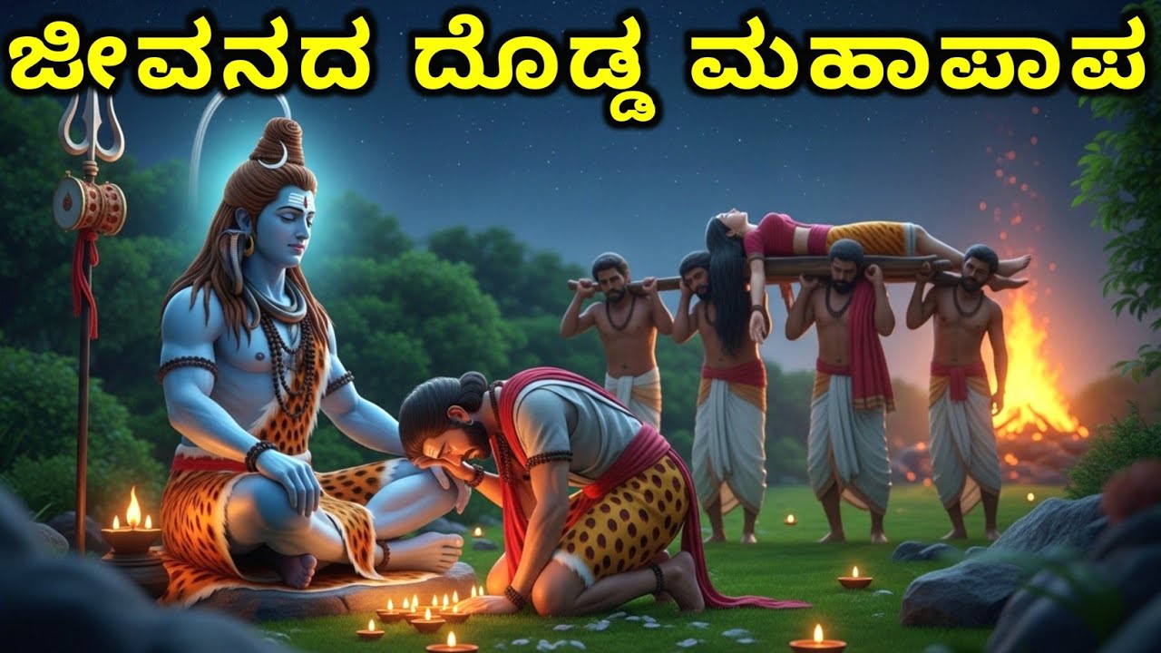 ಜೀವನದ ದೊಡ್ಡ ತಪ್ಪು ಜೀವನದ ದೊಡ್ಡ ಮಹಾಪಾಪ | Kannada story | motivational story kannada