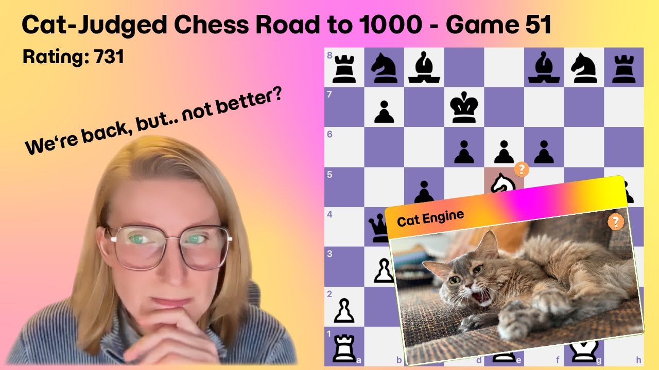 We are back, but not better - Chess Road To 1000 Game 51