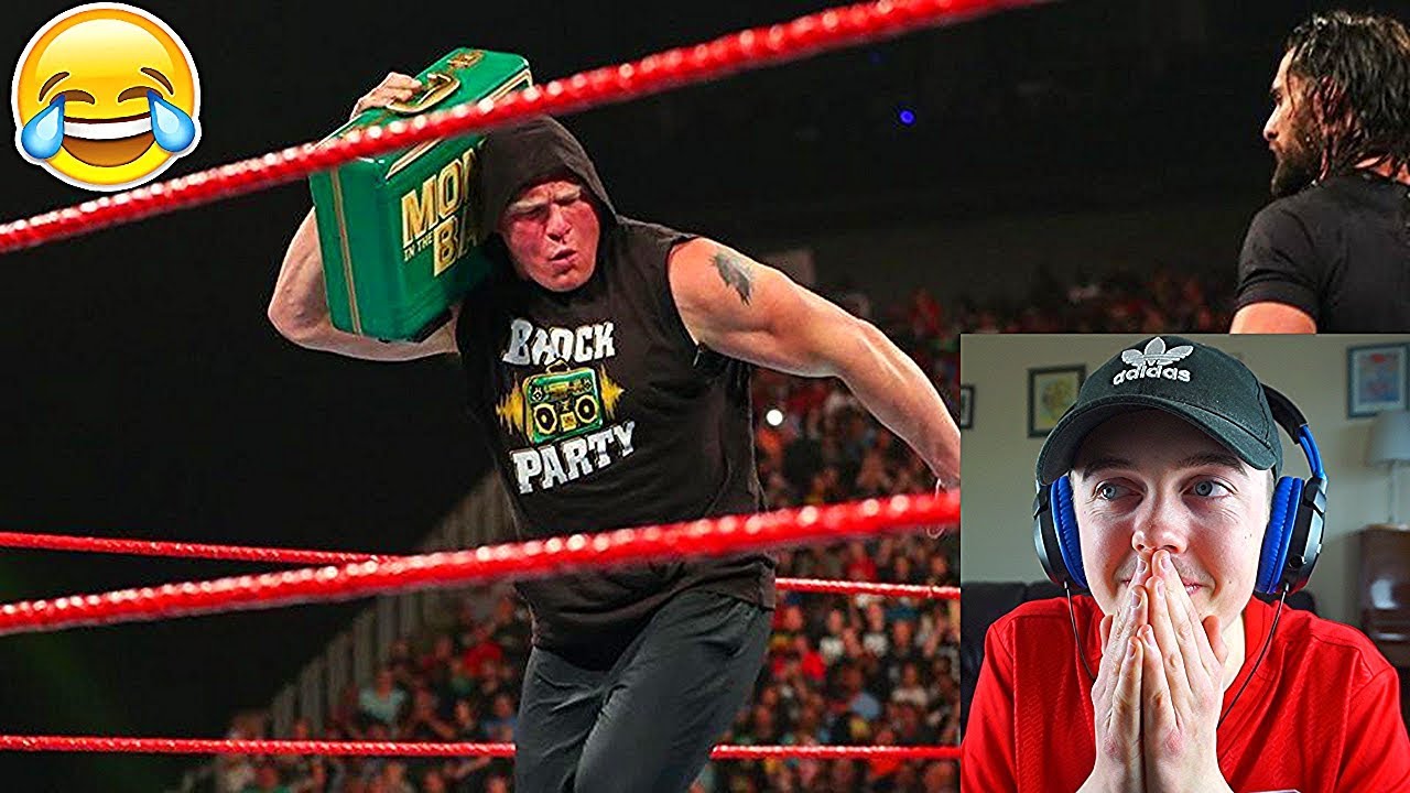 REACTING TO THE FUNNIEST WWE MOMENTS OF 2019! (TRY NOT TO LAUGH)