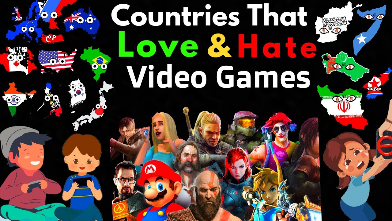 Countries That Love/Hate Video Games