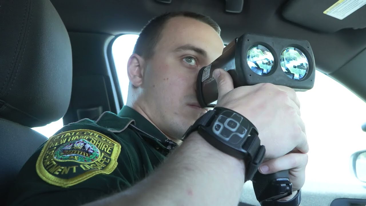Speed Enforcement: Ride along with #NHSP Trooper Will Bohnenberger