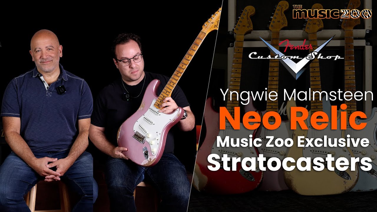Эксклюзивные страт-гитары «Neo-Relic» от Fender Yngwie Malmsteen Custom Shop Music Zoo! Дайте вол...