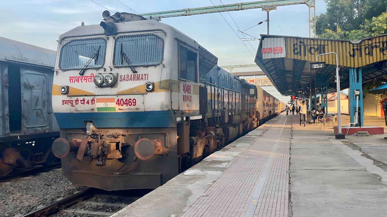 A Short Journey Behind WDP4D || Bhavnagar - Gandhigram Special | Indian Railways 