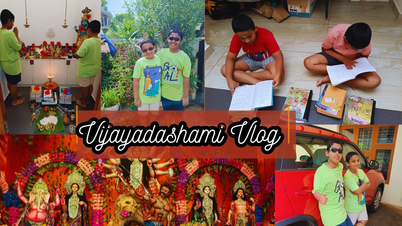 Apppu&Puppy's ஆயுத பூஜை/சரஸ்வதி பூஜை Vlog 2025/Festival Vlog/Tamil