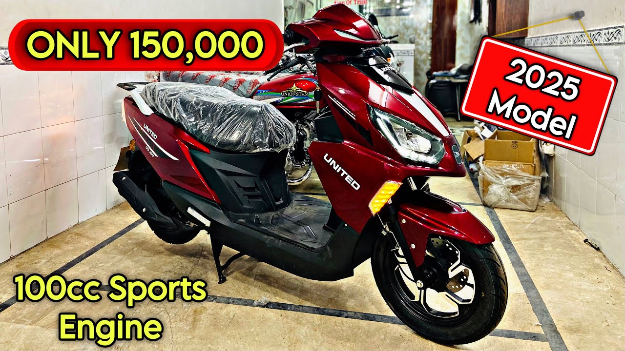 New Imported Super Sports Scooty 2025 Model Launched
