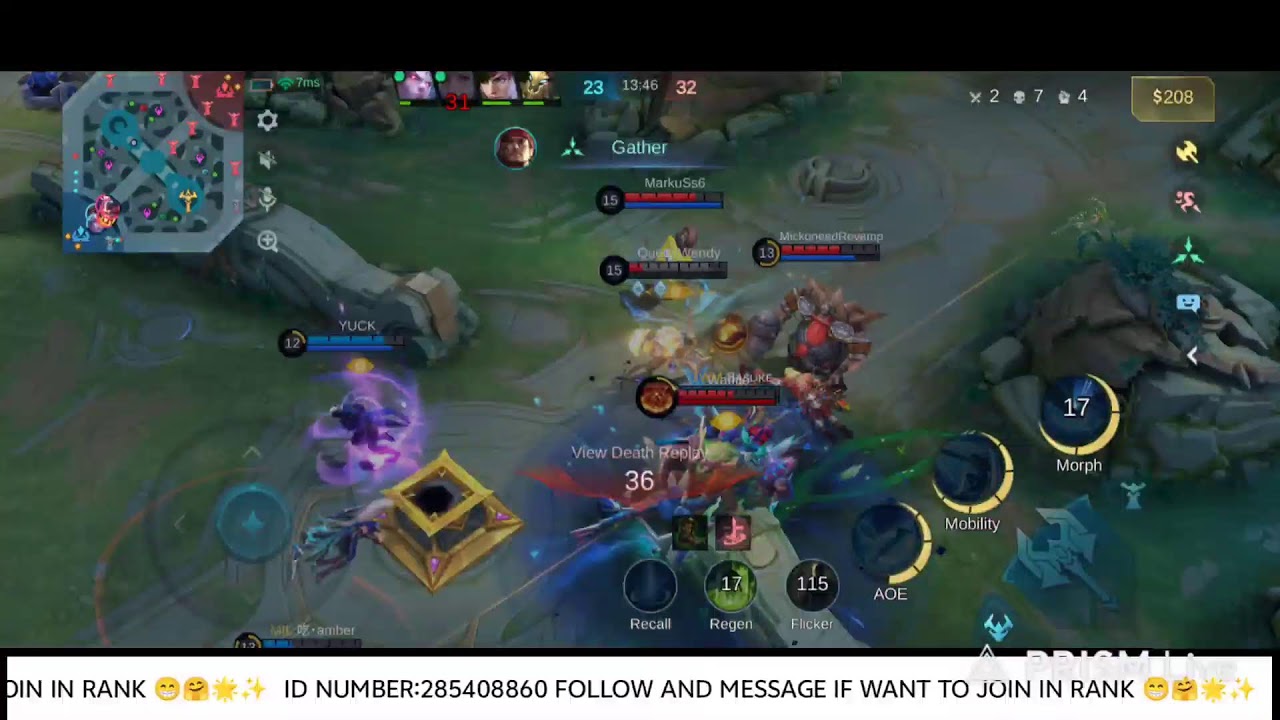 Mythical Immortal 💪 ⭐ ✨✨ let's play Rank Game 🔥🔥
