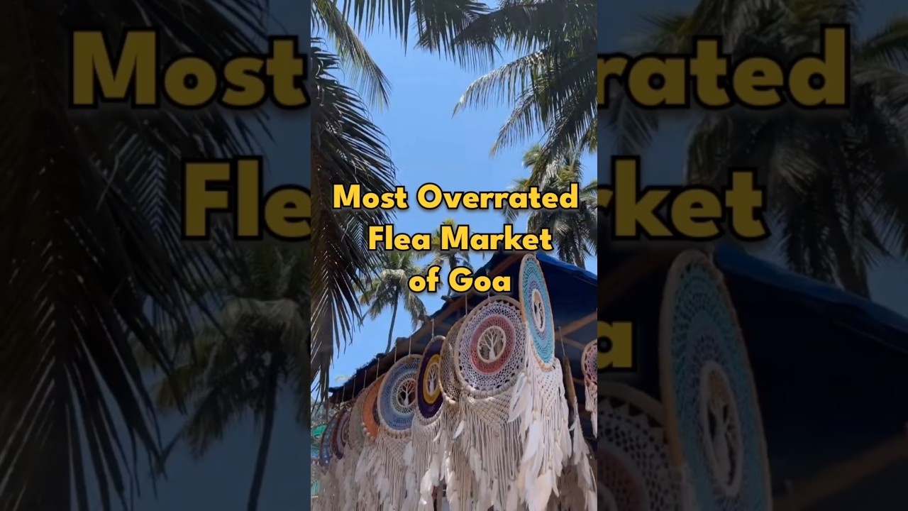 Anjuna Flea Market Goa | Anjuna Beach agoa Flea Market | Anjuna Market #shorts #anjunafleamarket