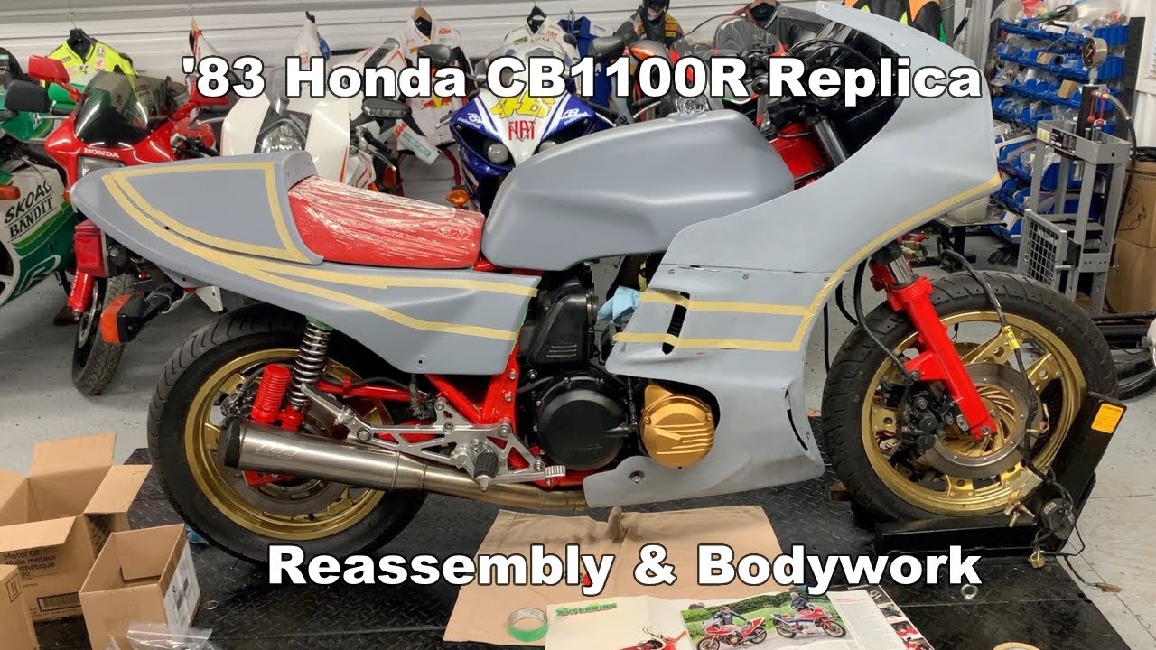 CB1100R Recreation - Часть 4 - Установка двигателя, кузов и многое другое!