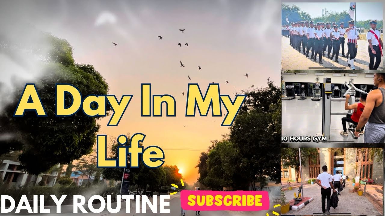 A day in my life | Daily routine | Ganpat University (Guni) | Merchant Navy | VLOG 1