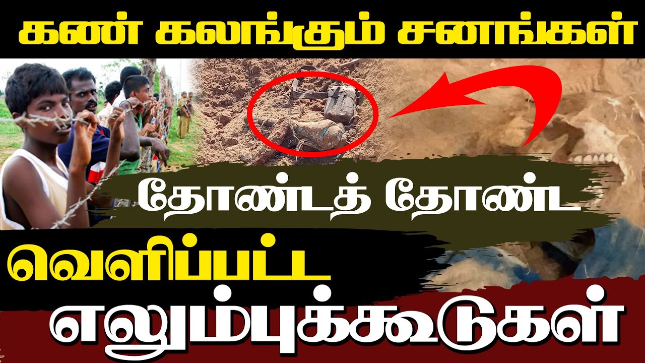 தோண்டத் தோண்ட வெளிப்பட்ட எலும்புக்கூடுகள் ! உண்மைமைச்  சாட்சிகள் #Mullivaikal #May18 | IBC TAMIL TV