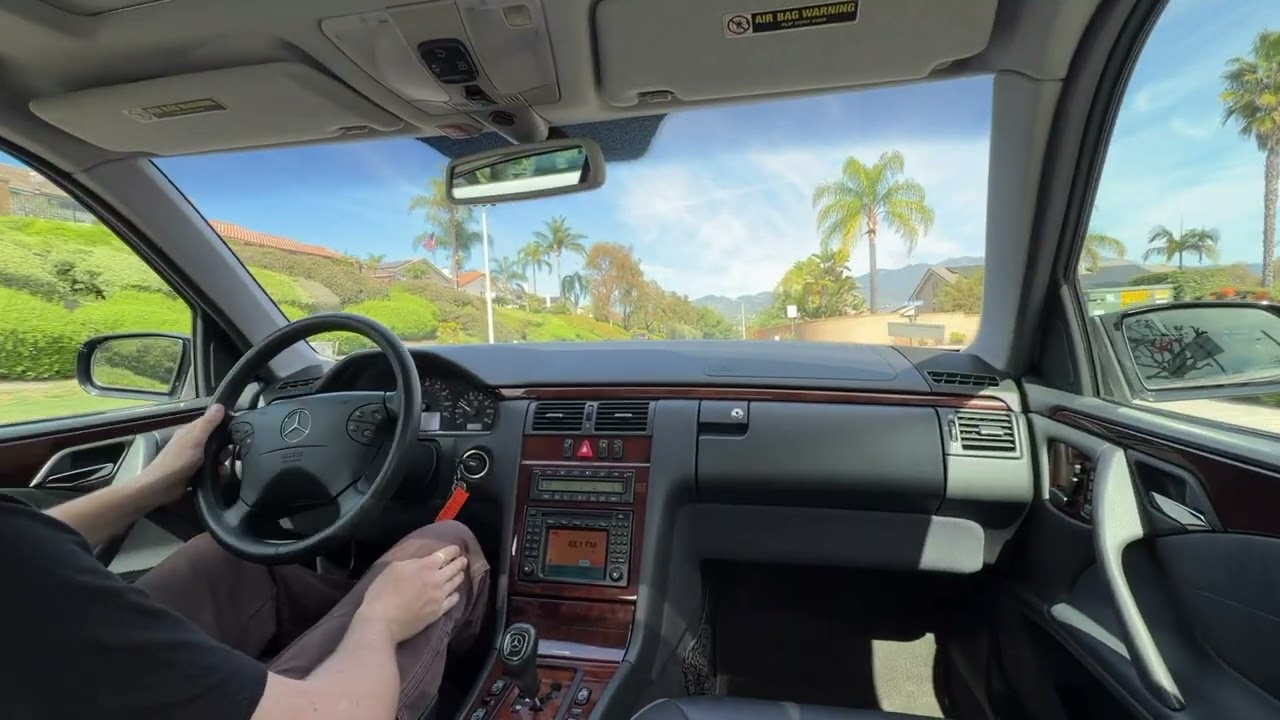 2000 Mercedes Benz E430 Cold Start, Driving, and Electronics