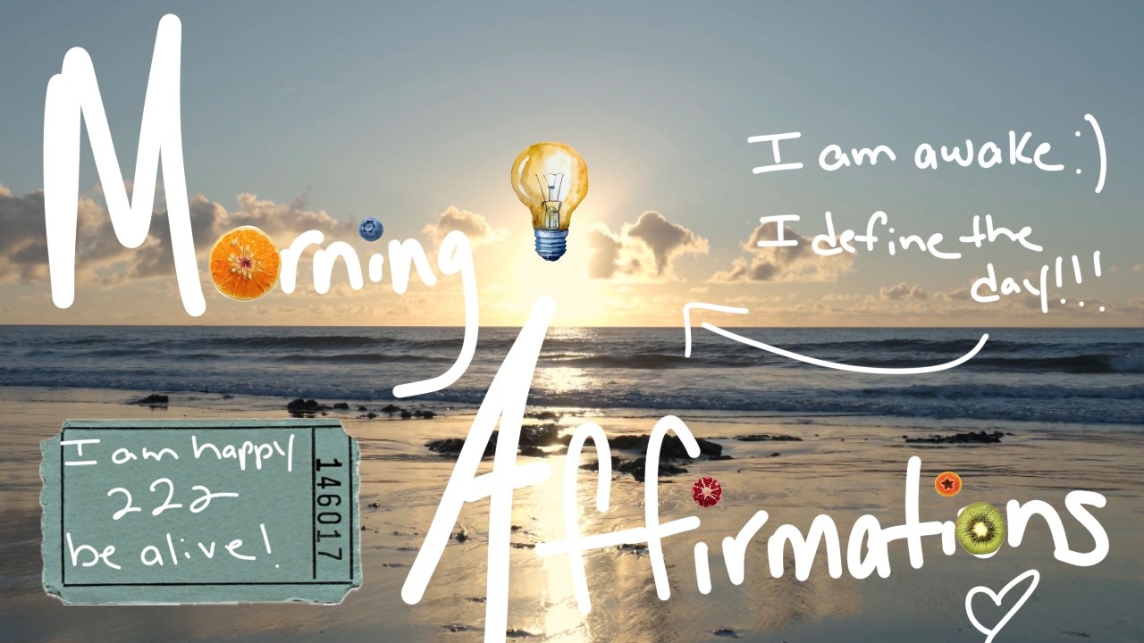 Stop Scrolling & Listen to These Morning Affirmations for a Positive Day 🌞