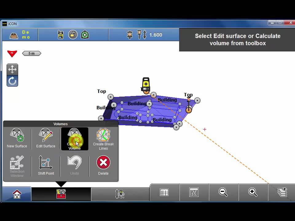 Leica iCONstruct How to    Volumes App