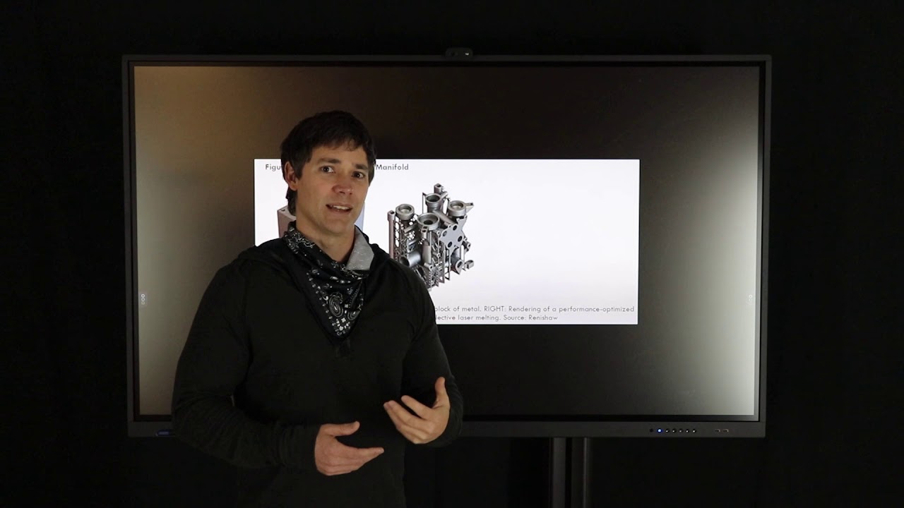 Eric Wooldridge - Why additive is better, the manifold example. DPT 100 Intro to 3D printing