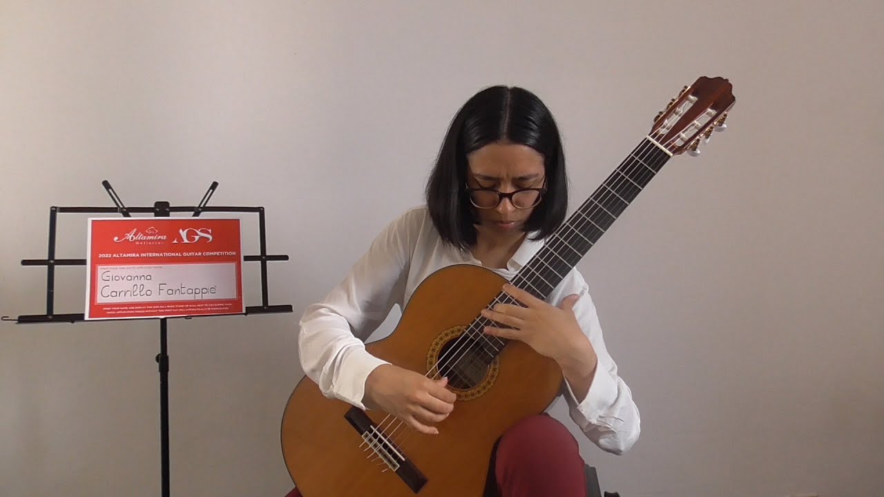 Altamira Guitars - AIVGC 2022 - Giovanna Carrillo Fantappiè - Intermediate Category - Final Round