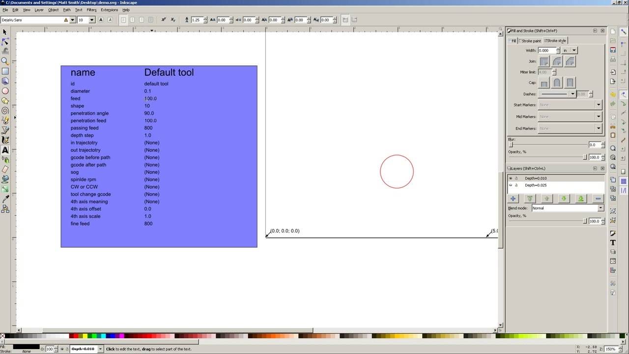 Gcodetools Tutorial Part 2