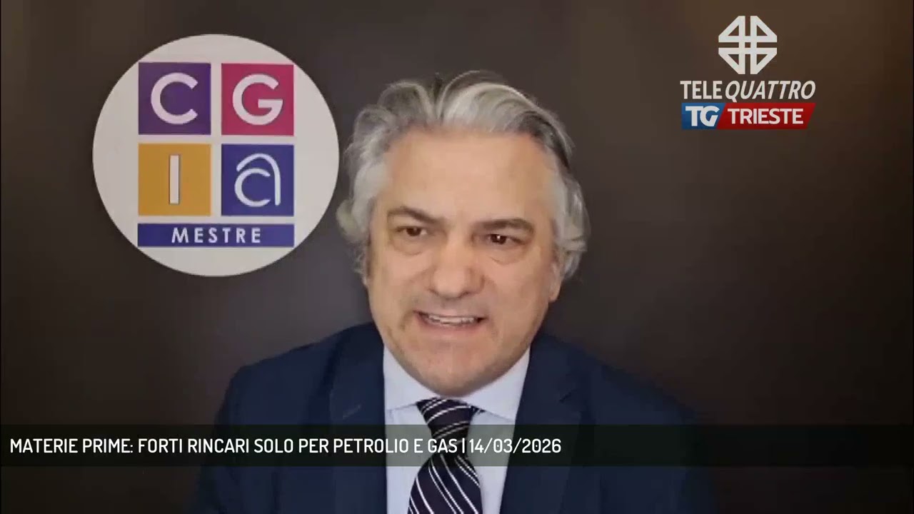 MATERIE PRIME: FORTI RINCARI SOLO PER PETROLIO E GAS | 14/03/2026