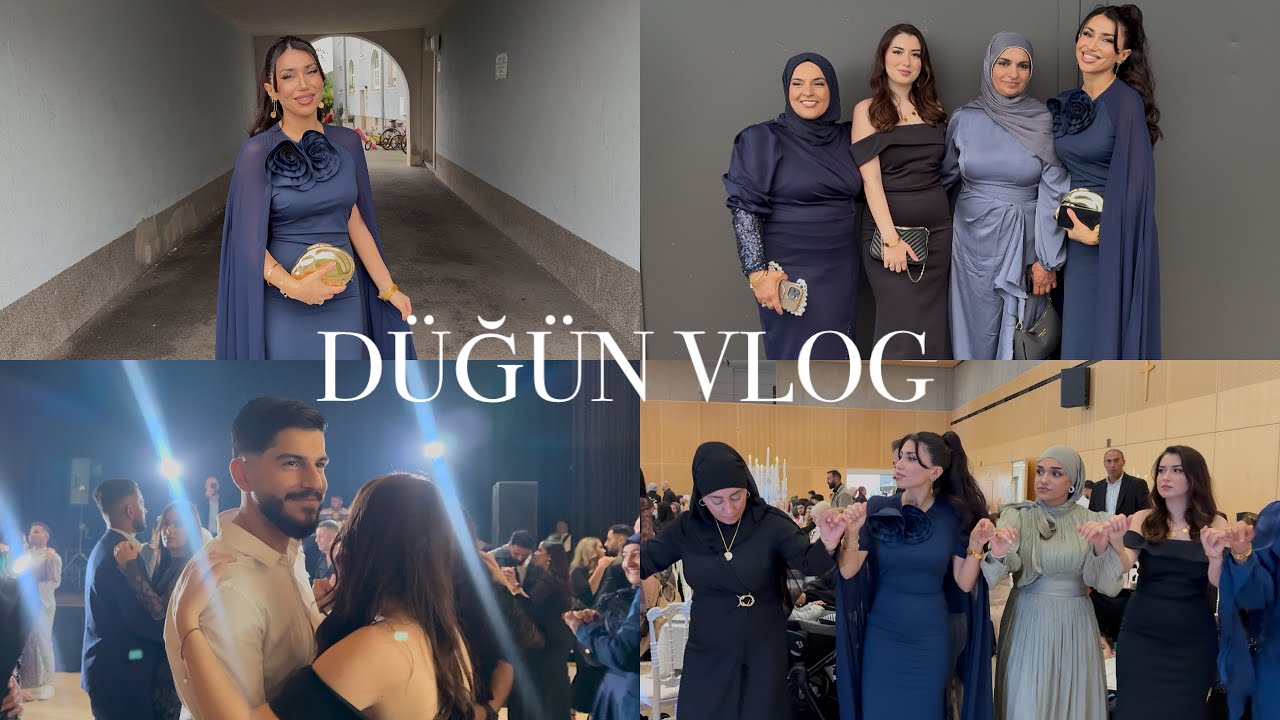 DÜĞÜN VLOG💃🏻KOMBİNLERİMİZ😍DOLU DOLU 2 GÜN VLOG🥳