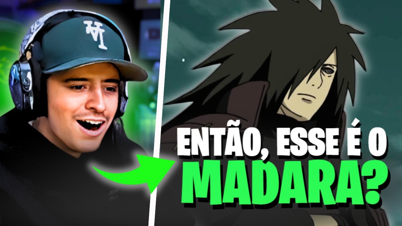 A REAÇÃO DO CORINGA VENDO O MADARA PELA PRIMEIRA VEZ! - React Tiktok