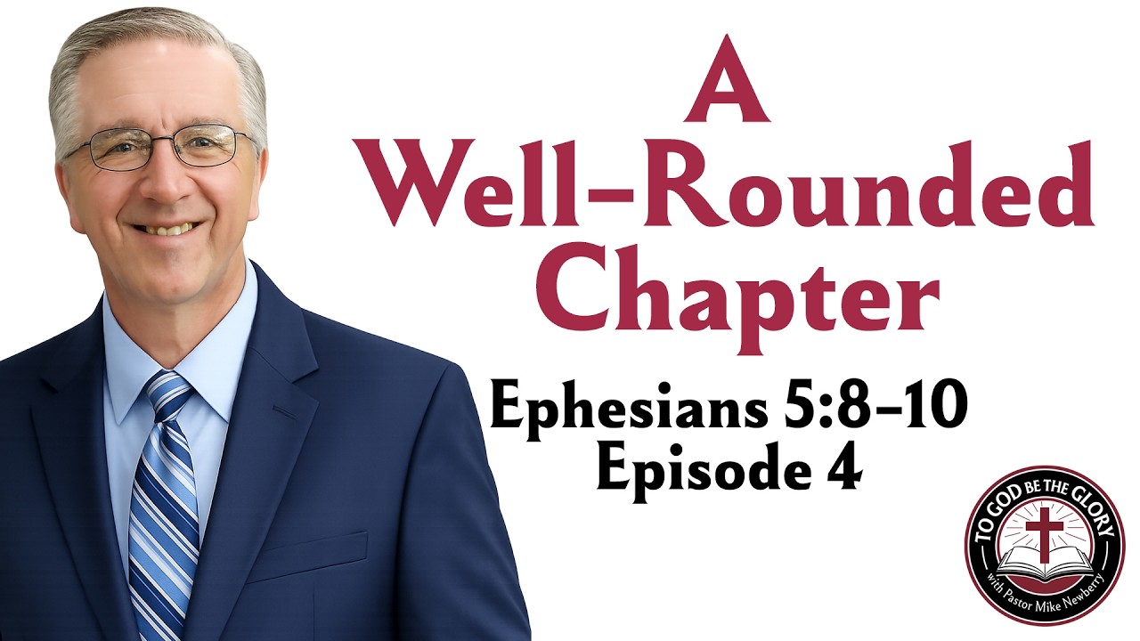 Mike Newberry: A Well-Rounded Chapter EP4 - Ephesians 5:8-10