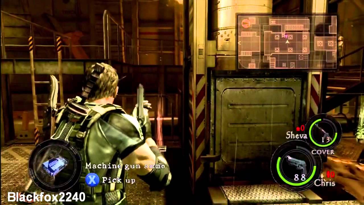 Resident Evil 5 - Chapter 6-3 - Bridge Deck (Tanker - Volcano)  1/4 - Walkthrough Part 31