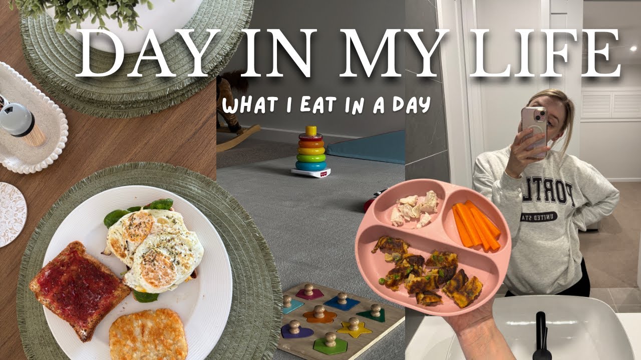 Day in my Life ✨🍳 what my toddler and I eat in a day