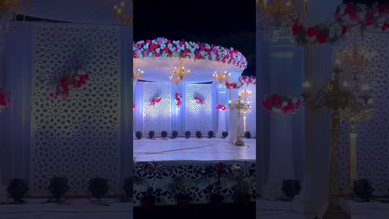 Stage setup #stage #weddingphotography #wedding #weddingshoot #weddingscenes #shooting #shoot #reels
