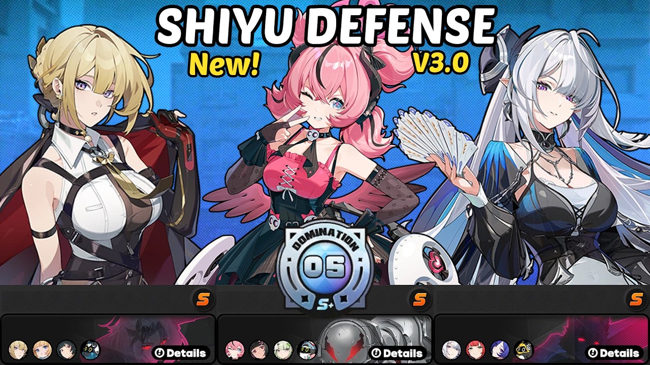NEW Shiyu Defense! | Evelyn & Aria & Velina x Promeia | Zenless Zone Zero ZZZ 3.0