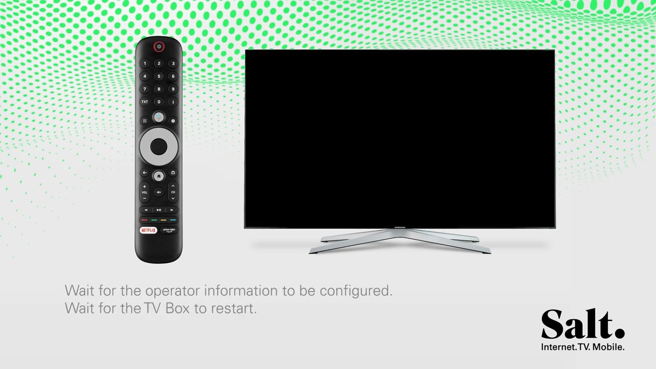 Getting started with your Salt TV Box