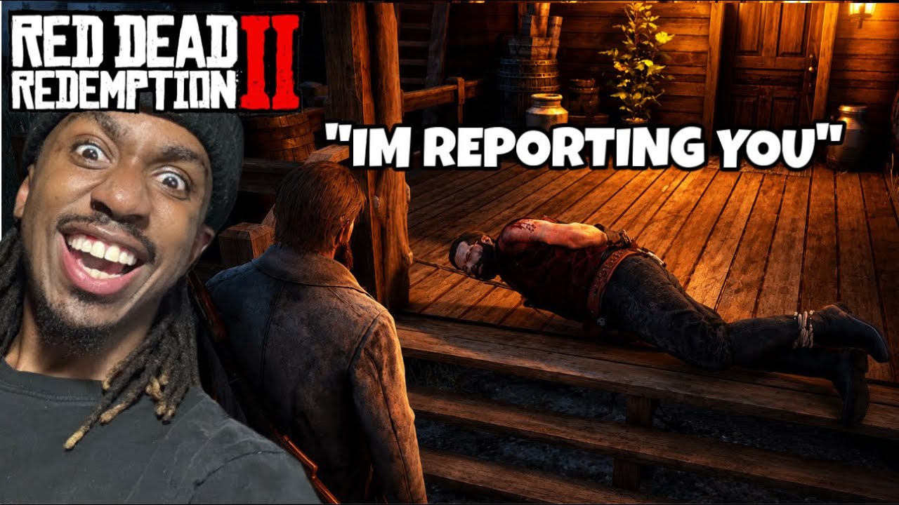Забанили за ролевую игру в Red Dead Redemption (троллинг).