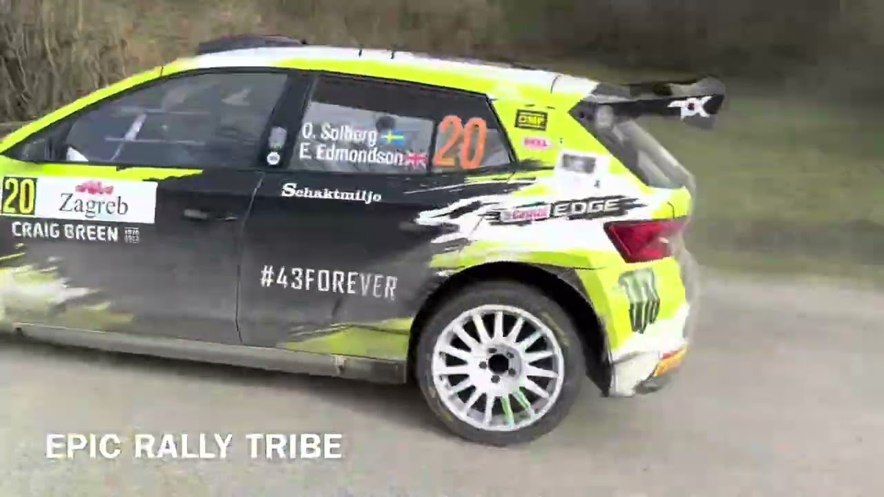 WRC Croatia Rally 2023 HIGHLIGHTS SS1 - SS4