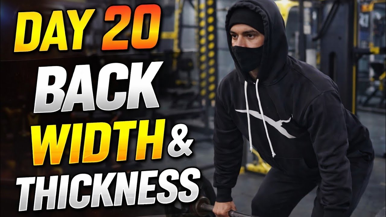 Day 20 – Back Workout for Width & Thickness 🔥#fitnessjourney #dailyvlog #minivlog #gymlife #challeng