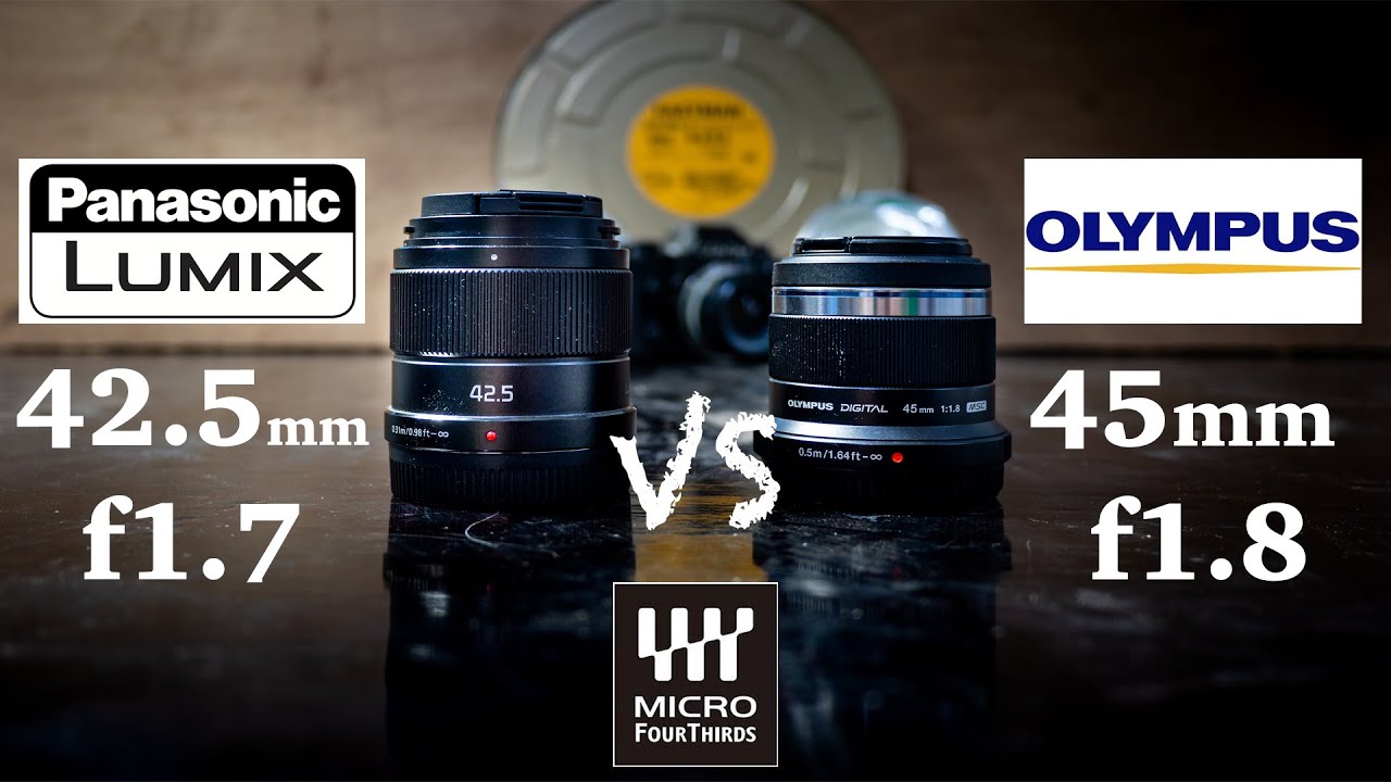 Olympus 45 мм против Panasonic 42,5 мм