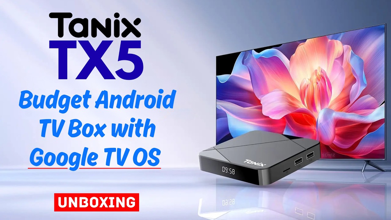 Новая ТВ-приставка Tanix TX5 на Android 14 с ОС Google TV | Доступная цена | Распаковка