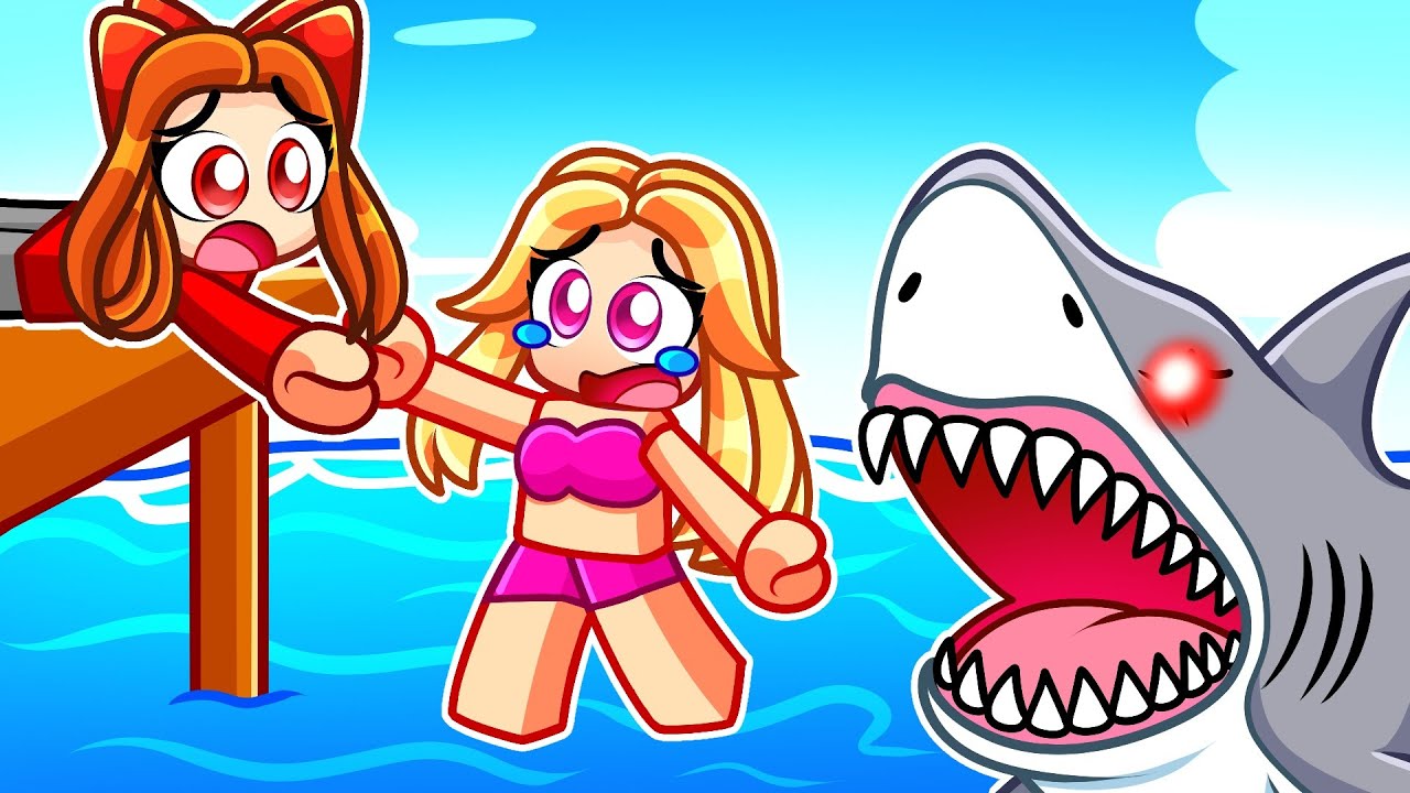STRASZNY REKIN 🦈 CHCE NAS POŻREĆ w Roblox! 😱