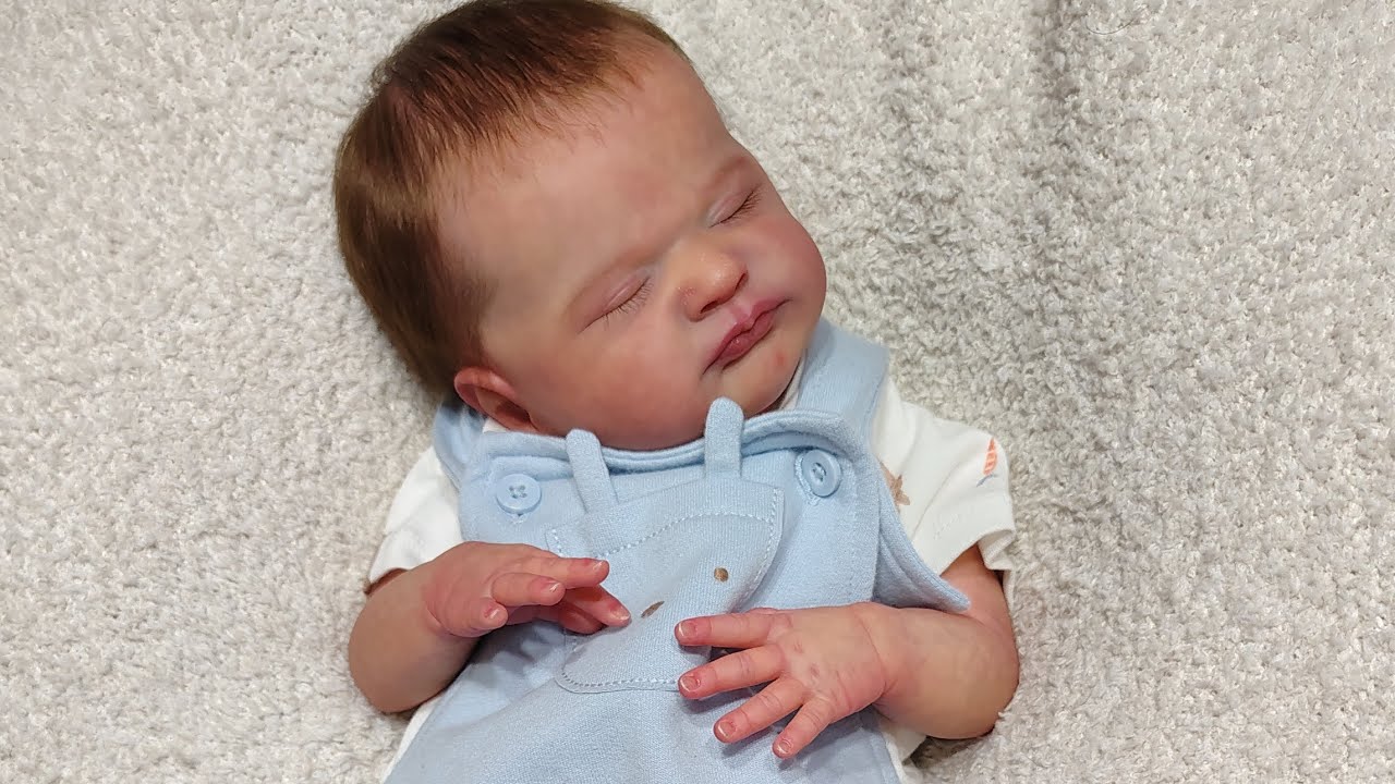 My sweet reborn Max gets ready for Easter